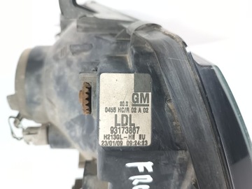 OPEL FRONTERA B FL 98-04 SVĚTLOMET SVĚTLO PŘEDNÍ LEVÝ OE 93173867