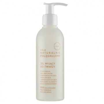 Ziaja naturalnie pielęgnujemy żel do twarzy 190 ml