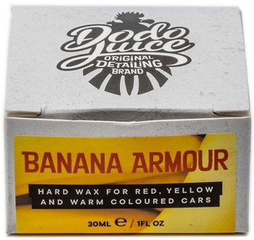 Dodo Juice Banana Armour - naturalny twardy wosk do ciepłych lakierów 30ml