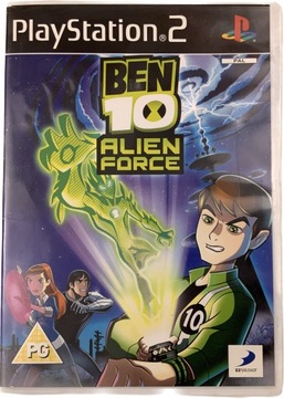 BEN 10 ALIEN FORCE płyta bdb+ komplet PS2