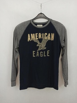 AMERICAN EAGLE KOSZULKA MĘSKA Z DŁUGIM RĘKAWEM, CIENKA BLUZA r. XL