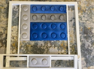 Кровать из металлических панелей A-Lego 120 x 200