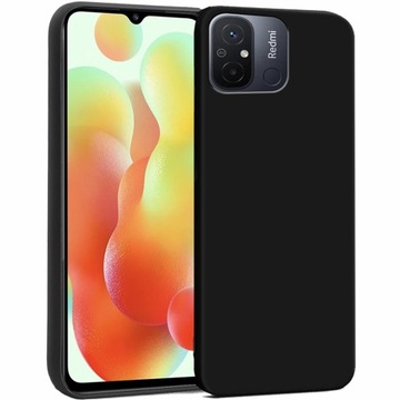 ETUI MATOWE SLIM do XIAOMI REDMI 12C + SZKŁO 9H