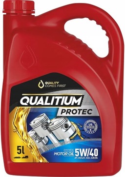 QUALITIUM PROTEC 5W40 5L OLEJ SYNTETYCZNY A3/B4