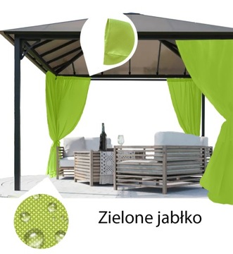 ZASŁONY OGRODOWE WODOODPORNE tunel 240 cm