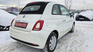 Fiat 500 II Seria 4 1.2 69KM 2016 Fiat 500 ledy super stan zarejestrowany biała, zdjęcie 5