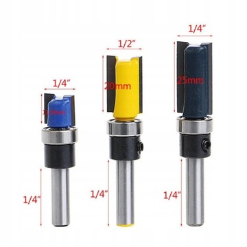 3 . Фреза для верхнего подшипника, 1/4