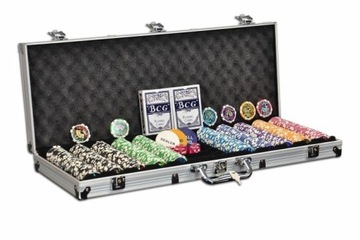 POKER SET 500 SZT ŻETONÓW OCEAN CHAMPION 11G