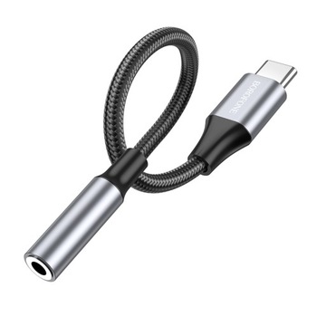 КАБЕЛЬ-АДАПТЕР USB C MINI JACK 3,5 мм AUX DAC