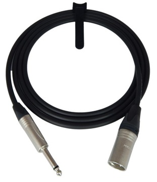 KABEL MIKROFONOWY KLOTZ JACK MONO - XLR MĘSKI 2m