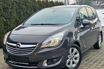 Opel Meriva II Mikrovan Facelifting 1.4 Turbo ECOTEC 120KM 2015 Opel Meriva Automat, Benzyna,Serwisowany, Faktura,Polecam 1.4 Benzyna 120KM