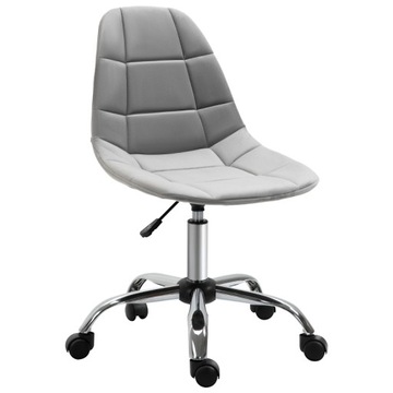 FOTEL BIUROWY OBRACANY SZARE 878