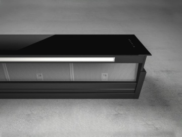 Настенная вытяжка Elica RULES BL/F/120 черное стекло