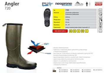 Lemigo МУЖСКИЕ РЕЗЮМЕ БОТИНКИ ANGLER 720 y.41