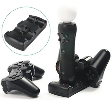 Dla Playstation 3 ładowarka do pada stacja dokująca do Sony PS3/MOVE~17624