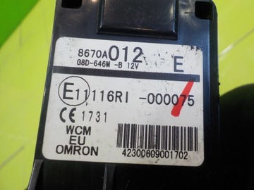 CITROEN C-CROSSER 2.2 HDI 09R SPÍNACÍ SKŘÍŇKA Z KLÍČKEM