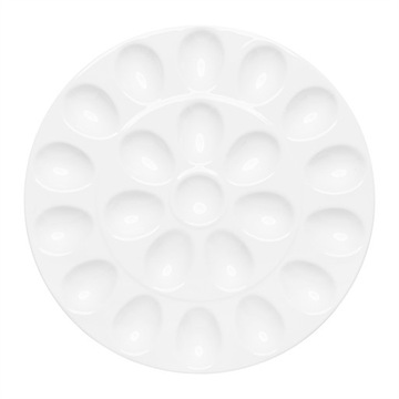 44000 Talerz na jajka Salsa porcelanowy 26 cm AMBITION