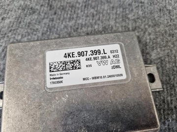 AUDI E TRON 4KE 4KE907399L MODUL ŘÍZENÍ MĚNIČ SVĚTLO NOVÁ ORIGINÁLNÍ