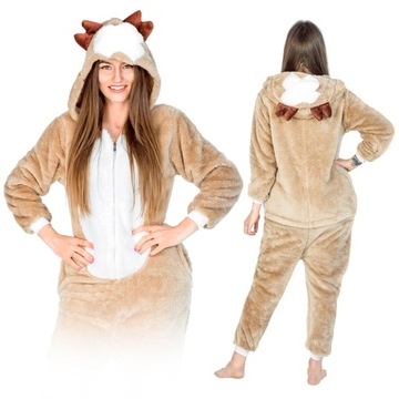 KIGURUMI ONESIE DRES PIŻAMA KOMBINEZON RENIFER XL