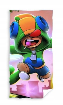 SUPERCIENKIE WŁÓKNO RĘCZNIK PLAŻOWY KĄPIELOWY PLAŻOWY 70X140 BRAWL STARS