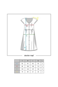 Doctor Nap 9600 WOOD koszula ciążowa r. [XL]