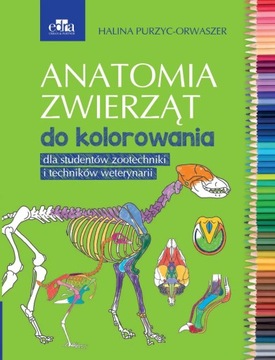Anatomia Zwierząt Do Kolorowania Dla Studentów Zootechniki i Techników