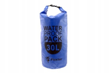 Водонепроницаемая парусная сумка 30 л, темно-синяя, вместительная.