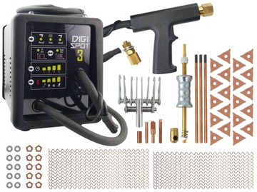 Zgrzewarka SPOTTER do karoserii DIGISPOT 3 3000A 400V Młotek szpon gwiazdki
