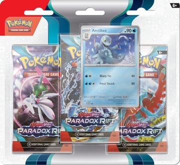 Pokémon TCG: Scarlet & Violet Paradox Rift - 3-Pack Blister - Arctibax