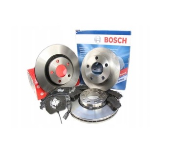 TARCZE BOSCH KLOCKI PRZOD FORD MONDEO IV MK4 ZESTA