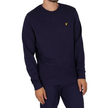 Lyle & Scott Bluza ML424VOG Granatowy Regular Fit