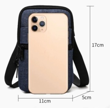 Чехол, чехол, кошелек Voyager для телефона до 17 см, на шею и плечо.