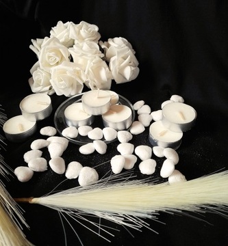 Натуральные соевые свечи - Чайные свечи 40 шт.