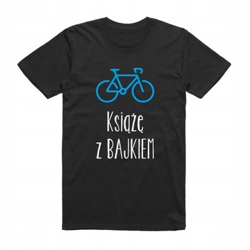L - KOSZULKA T-SHIRT ROWEREM ROWERZYSTY ROWER DLA
