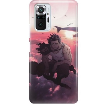 ETUI DO XIAOMI REDMI NOTE 10 PRO Black Dark WZÓR