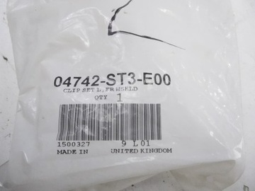 Зажимы для ветрового стекла CIVIC 04742-ST3-E00