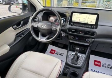 Hyundai Kona I Crossover Facelifting 1.6 T-GDI 198KM 2021 Hyundai Kona 1.6 T-GDI 198KM 7DCT AWD Premium Pakiet Leather LED SalonPL S, zdjęcie 36