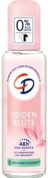 CD Dezodorant z atomizerem z kwiatem jedwabiu bez aluminium 48h 75 ml z DE