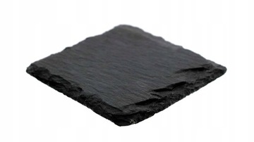 PODKŁADKI Z KAMIENIA ŁUPEK POD KUBEK 10X10 CM