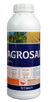Środek chwastobójczy Agrosar 1 l Glifosat 360SL