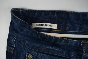 Hugo Boss Orange Spodnie Męskie Jeans Proste Straight Fit 34/34