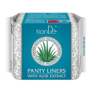 TianDe WKŁADKI HIGIENICZNE z Aloesem Delikatne Naturalne Oddychające 20 szt