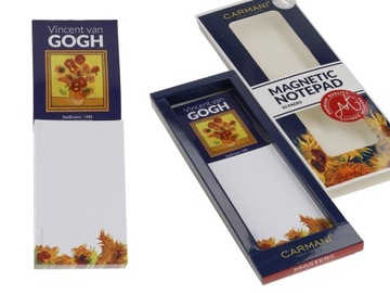 NOTES MAGNETYCZNY V. VAN GOGH SŁONECZNIKI CARMANI