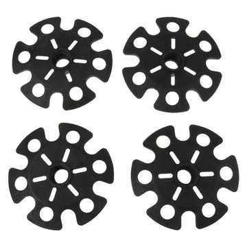 4 lot Rubber Trekking Walking Pole Sticks Snow