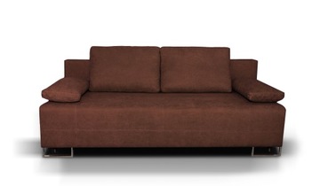 SOFA KANAPA OPTIMA brązowa z funkcją spania