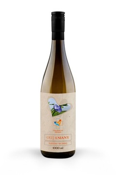 OLEJ LNIANY Z LNU NATURALNY NIERAFINOWANY NA ZIMNO TŁOCZONY 1L