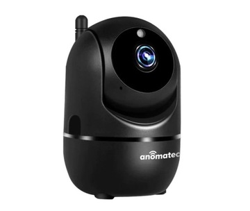 ЧЕРНАЯ БЕСПРОВОДНАЯ WIFI 4MPX ВНУТРЕННЯЯ IP-КАМЕРА ПРИЛОЖЕНИЕ TUYA ANOMATEC