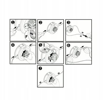 СТРУННАЯ ГОЛОВКА ДЛЯ БЕНЗИНОВОГО БРАЙВЕРА, NAC SPOOL 2