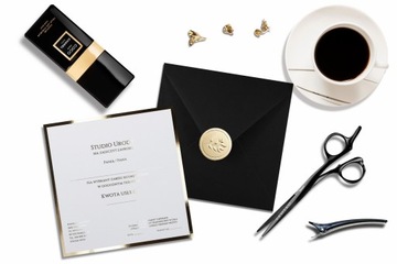 VOUCHERY ZŁOTE SREBRNE ROSE GOLD BON KARTA PODARUNKOWA ZŁOCENIE + koperta
