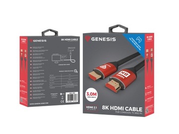 КАБЕЛЬ HDMI M/M V2.1 3M 8K 60HZ ПРЕМИУМ ДЛЯ PS5/PS4